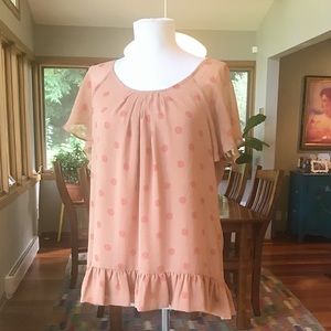 Gap flutter sleeve blouse